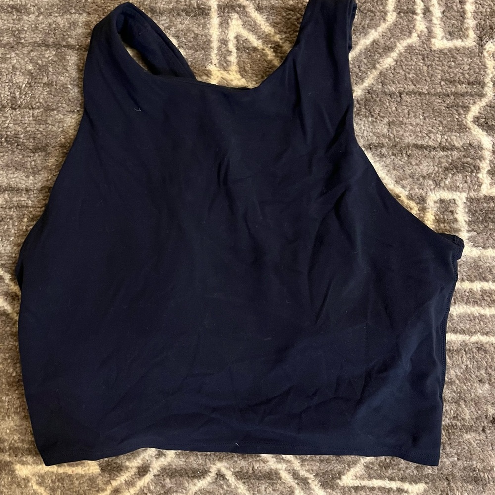 Athleta conscious crop tank. Great condition.